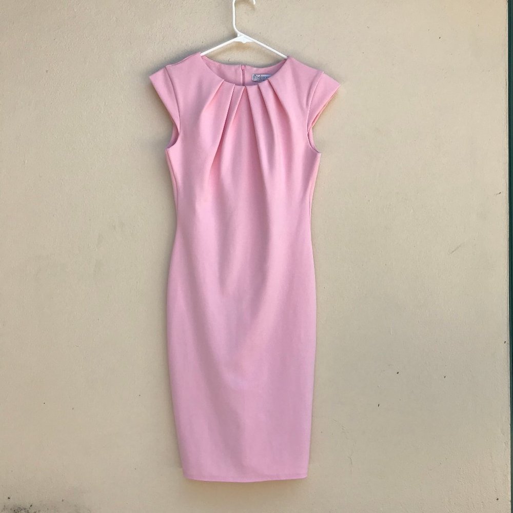 NWT ASOS City Goddess Pink Sheath Dress Size 8P